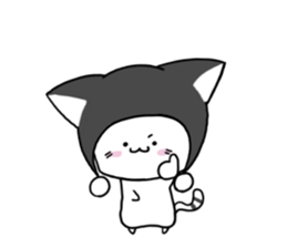 Monochrome Kitten sticker #6669756
