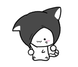 Monochrome Kitten sticker #6669764