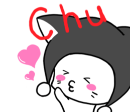 Monochrome Kitten sticker #6669767