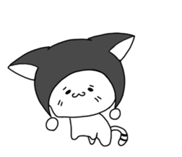 Monochrome Kitten sticker #6669770