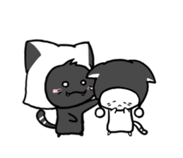 Monochrome Kitten sticker #6669773