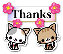 Japanese Style Cat Sticker ( English ) sticker #6669781