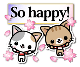 Japanese Style Cat Sticker ( English ) sticker #6669795