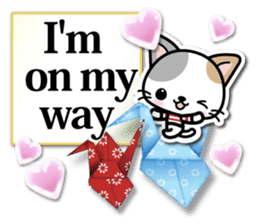 Japanese Style Cat Sticker ( English ) sticker #6669797