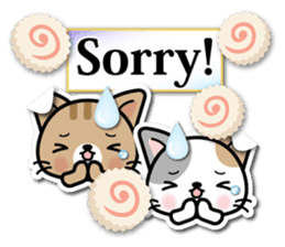 Japanese Style Cat Sticker ( English ) sticker #6669804