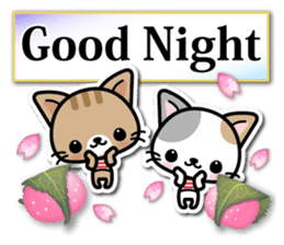 Japanese Style Cat Sticker ( English ) sticker #6669807