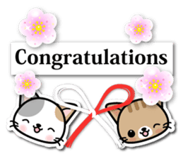 Japanese Style Cat Sticker ( English ) sticker #6669812