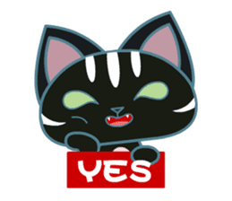 booli cat sticker #6670415