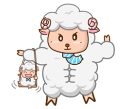 Sheepo Office man sticker #6670779