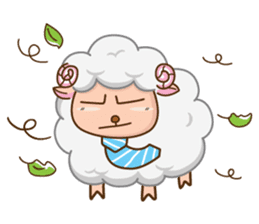 Sheepo Office man sticker #6670780