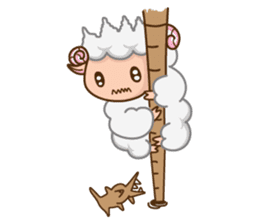 Sheepo Office man sticker #6670782