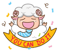 Sheepo Office man sticker #6670783