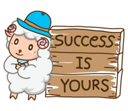 Sheepo Office man sticker #6670785