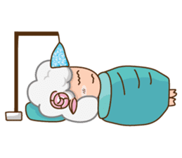 Sheepo Office man sticker #6670787