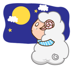Sheepo Office man sticker #6670789