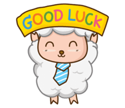 Sheepo Office man sticker #6670790