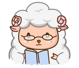 Sheepo Office man sticker #6670792