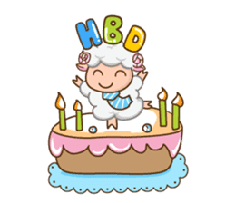 Sheepo Office man sticker #6670796