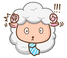 Sheepo Office man sticker #6670804