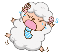 Sheepo Office man sticker #6670807