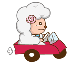 Sheepo Office man sticker #6670812