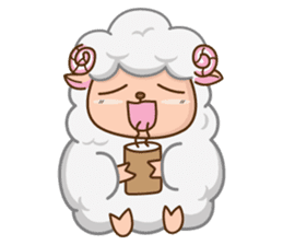 Sheepo Office man sticker #6670815