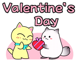 Lei Cat 'Japanese Season's holiday sticker #6670904