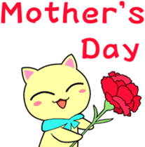 Lei Cat 'Japanese Season's holiday sticker #6670912