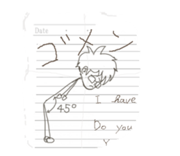 A free & easy boy sticker #6671235