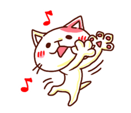 the pad of cat @ dance sticker #6671708