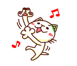 the pad of cat @ dance sticker #6671710