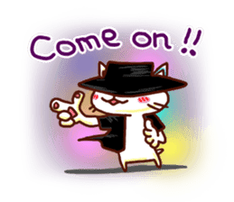 the pad of cat @ dance sticker #6671719