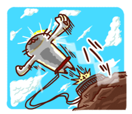 the pad of cat @ dance sticker #6671740