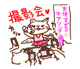 the pad of cat @ dance sticker #6671741