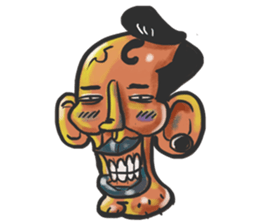 Heads temper sticker #6671863