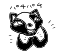 Ugly raccoon dog sticker #6672227