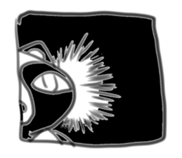 Ugly raccoon dog sticker #6672233