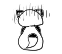 Ugly raccoon dog sticker #6672239