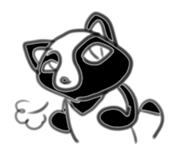 Ugly raccoon dog sticker #6672240