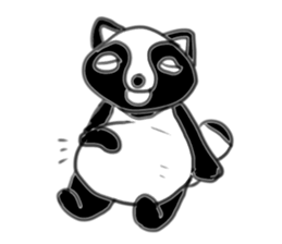 Ugly raccoon dog sticker #6672250