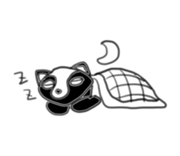 Ugly raccoon dog sticker #6672254