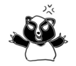 Ugly raccoon dog sticker #6672257