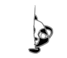 Ugly raccoon dog sticker #6672258