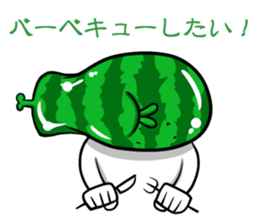 Everyone loves watermelon man! sticker #6672427