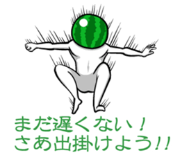 Everyone loves watermelon man! sticker #6672431
