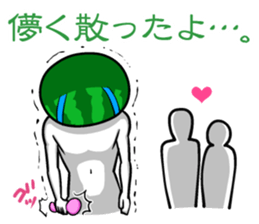 Everyone loves watermelon man! sticker #6672440