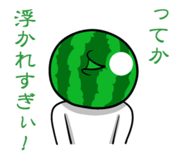 Everyone loves watermelon man! sticker #6672443