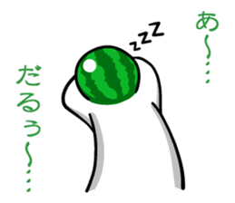 Everyone loves watermelon man! sticker #6672456