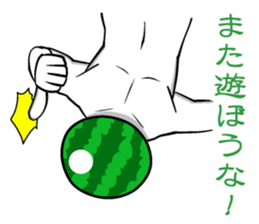 Everyone loves watermelon man! sticker #6672457