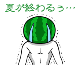 Everyone loves watermelon man! sticker #6672463